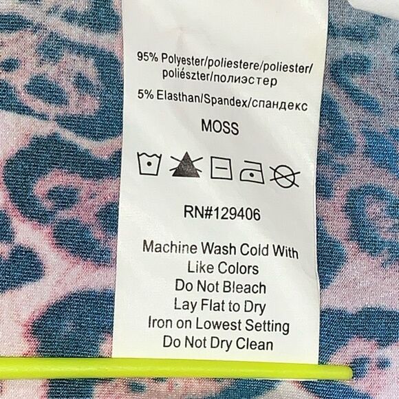 Venus Womens Size‎ Small Medium Mini Halter Dress Multicolor Animal Print *Read - Picture 4 of 7